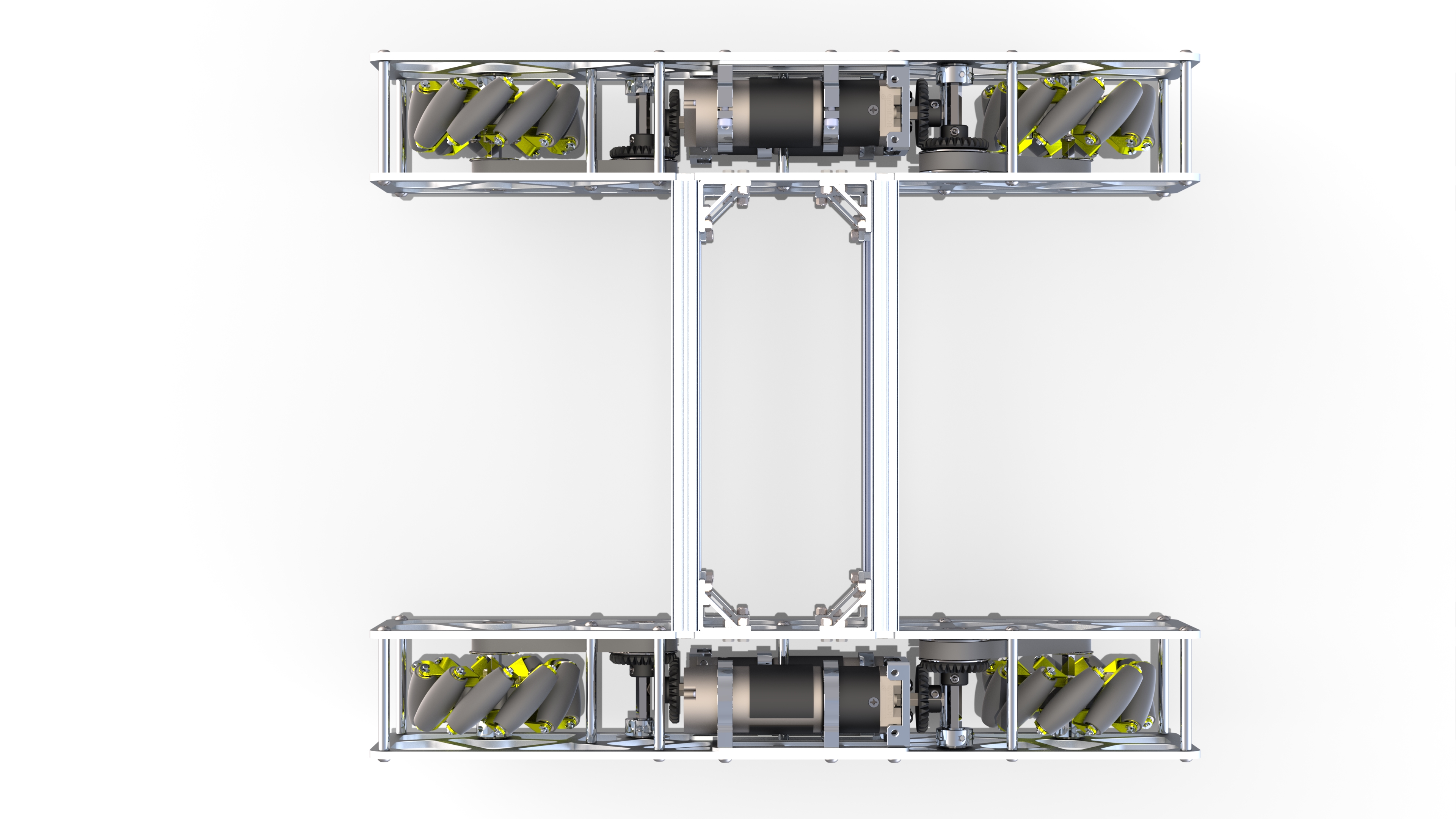 紧凑型麦克纳姆驱动底座